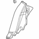 GM 15226209 Lower Quarter Trim, Gray, Driver Side