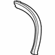 GM 19210180 Rear Weatherstrip, Top Passenger Side