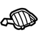 GM 84541624 Defroster Grille, Black, Passenger Side