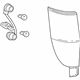 GM 15139460 Tail Lamp Assembly, Passenger Side
