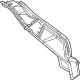 GM 23222818 Rear Pillar, Driver Side