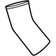 GM 12672333 Intercooler Hose, Passenger Side