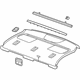 GM 22789646 Package Tray Trim, Titanium, Rear