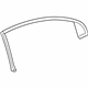 GM 20787836 Upper Molding, Rear Passenger Side