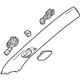GM 22848319 Windshield Pillar Trim, Black, Passenger Side