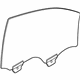 GM 22883000 Door Glass, Front Driver Side