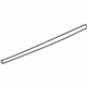 GM 22862083 Belt Weatherstrip, Black, Front Driver Side
