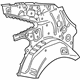 GM 23442186 Inner Panel, Rear Driver Side
