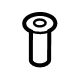 GM 42770987 Lock Knob Bezel, Black
