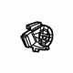 GM 84206625 Blower Motor, Front