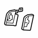 GM 22782828 Armrest Bracket, Rear Center
