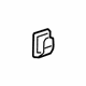 GM 96615869 Upper Trim Panel Hook