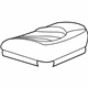 GM 25869289 Seat Cover, Passenger Side