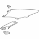 GM 84009483 Rear Trim, Black, Driver Side