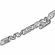 GM 42507425 Nameplate, Rear