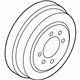 GM 19316567 Brake Drum, Rear