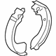 GM 19317047 Brake Shoes, Rear