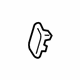 GM 25928247 Washer Nozzle Cover, Driver Side