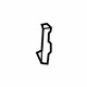 GM 22810647 Rail End Lower Extension, Rear Driver Side