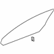 GM 22689003 Door Glass, Front Driver Side