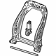 GM 13598735 Seat Back Frame, Front