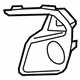 GM 42338076 Trim Cover, Front Driver Side