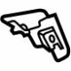 GM 84407039 Retainer, Rear Driver Side