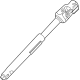 GM 84488136 Upper Shaft