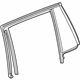 GM 84914827 Run Weatherstrip, Rear Driver Side