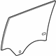 GM 84823450 Moveable Glass, Rear Driver Side