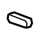GM 84689849 Slide Knob, Jet Black, Passenger Side