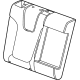 GM 42594247 Seat Back Cover, Black, Rear Passenger Side