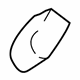 GM 22999414 Wiper Arm Cap, Rear