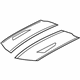 GM 84022654 Stripe Tape, Silver, Passenger Side