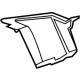 GM 84737904 Tray Lining, Black, Front