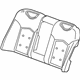 GM 84074756 Seat Back Pad, Rear