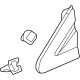 GM 22955947 Upper Molding, Front Driver Side