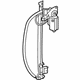 GM 19331462 Window Regulator, Rear Driver Side