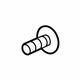 GM 11611223 Grille Assembly Bolt, Front