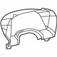 GM 15111359 Cluster Bezel, Gray