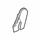 GM 84323120 Hinge Cover, Black, Passenger Side