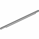 GM 84108340 Belt Molding, Black, Front Driver Side