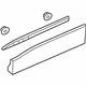 GM 84541033 Lower Molding, Black, Front Driver Side