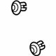 GM 88971124 Upper Cover Clip