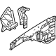 GM 60003971 Upper Rail, Front Driver Side