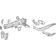 GM 42553906 Inner Rail, Front Driver Side
