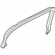 GM 23291433 Upper Molding, Rear Driver Side