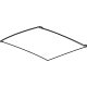 GM 42728893 Sunshade, Gray