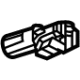 GM 42562991 Window Shade Motor