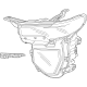 GM 87818234 Headlamp Assembly, Front Driver Side